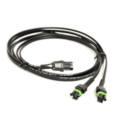 Przewód z gniazdem panela solarnego i dwoma gniazdami zasilającymi - RA-11