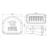 Fibaro Relay Switch 1x2,5kW - przekaźnik 230V Z-Wave Fibaro Relay Switch 1x2,5kW - przekaźnik 230V Z-Wave - zdjęcie 2