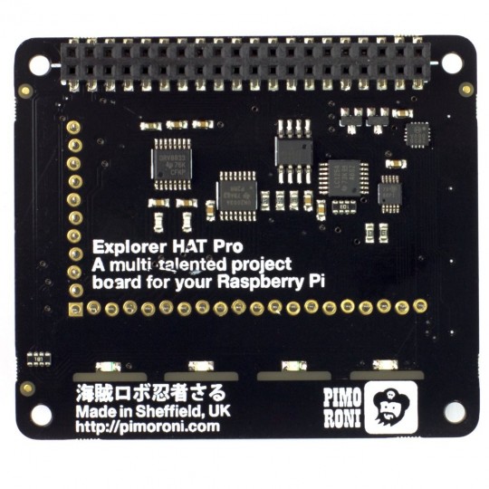 Explorer HAT Pro - макетний щит для Raspberry Pi 4B/3B+/3B/2B