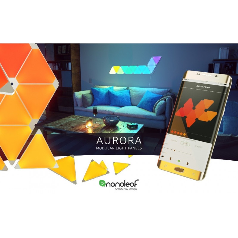Aurora Nanoleaf Light Panels Expansion Pack - 3 dodatkowe panele