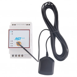 ASTmidi GPS - zegar astronomiczny na szynę DIN z GPS - 2 x wyjście  230V / 5A + zewnętrzna antena