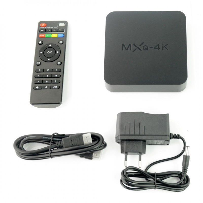 Android 6.0 Smart TV Box MXQ-4k 1GB RAM / 8GB ROM