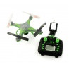 Dron quadrocopter OverMax X-Bee drone 3.1 Plus Wi-Fi 2.4GHz z kamerą FPV szaro-zielony - 34cm + 2 dodatkowe akumulatory - zdjęcie 2