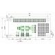 ADC-DAC Pi Zero - przetwornik A/C i C/A 12-bit SPI - nakładka dla Raspberry Pi ADC-DAC Pi Zero - przetwornik A/C i C/A 12-bit SPI - nakładka dla Raspberry Pi