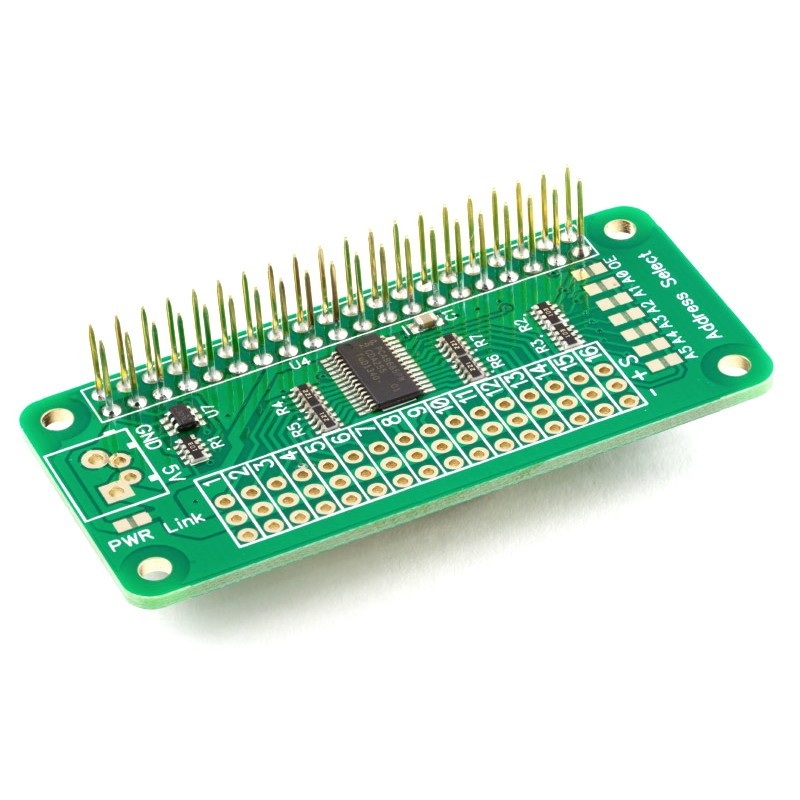 Servo PWM Pi Zero - 16-kanałowy kontroler serw dla Raspberry Pi