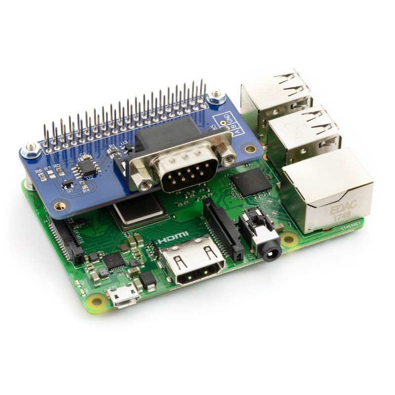 RS485 Pi SN65HVD72 - interfejs RS485 dla Raspberry Pi