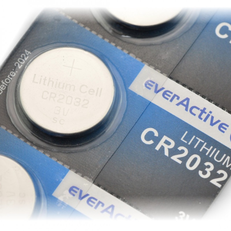 Bateria litowa CR2032 3V EverActive - 5szt.