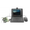 Ekran LCD IPS 8'' 1024x768px dla Raspberry Pi 3/2/B+ - etui+klawiatura+mysz+zasilacz - zdjęcie 2