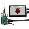 Ekran dotykowy pojemnościowy LCD TFT 5'' (H) 800x480px HDMI + USB Rev. 2.1 dla Raspberry Pi 3B+/3B/2B/Zero Ekran dotykowy pojemnościowy LCD TFT 5'' (H) 800x480px HDMI + USB Rev. 2.1 dla Raspberry Pi 3B+/3B/2B/Zero - zdjęcie 4