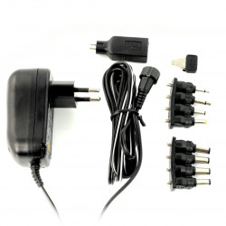 Zasilacz wielozakresowy Goobay 3-12V / 1A