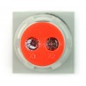 Woltomierz cyfrowy - LED 30x30mm - 500VAC - czerwony - zdjęcie 3