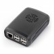 Obudowa Raspberry Pi Model 3B+/3B/2B - czarna z wentylatorem Obudowa Raspberry Pi Model 3B+/3B/2B - czarna z wentylatorem