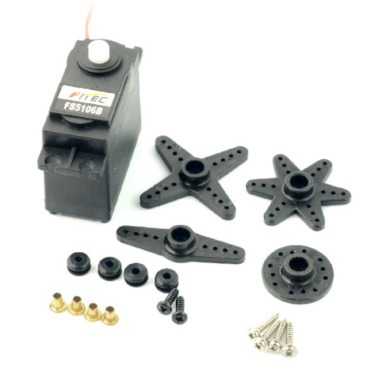 Сервопривід Feetech FS5106R - стандартний безперервний режим роботи 360 градусів