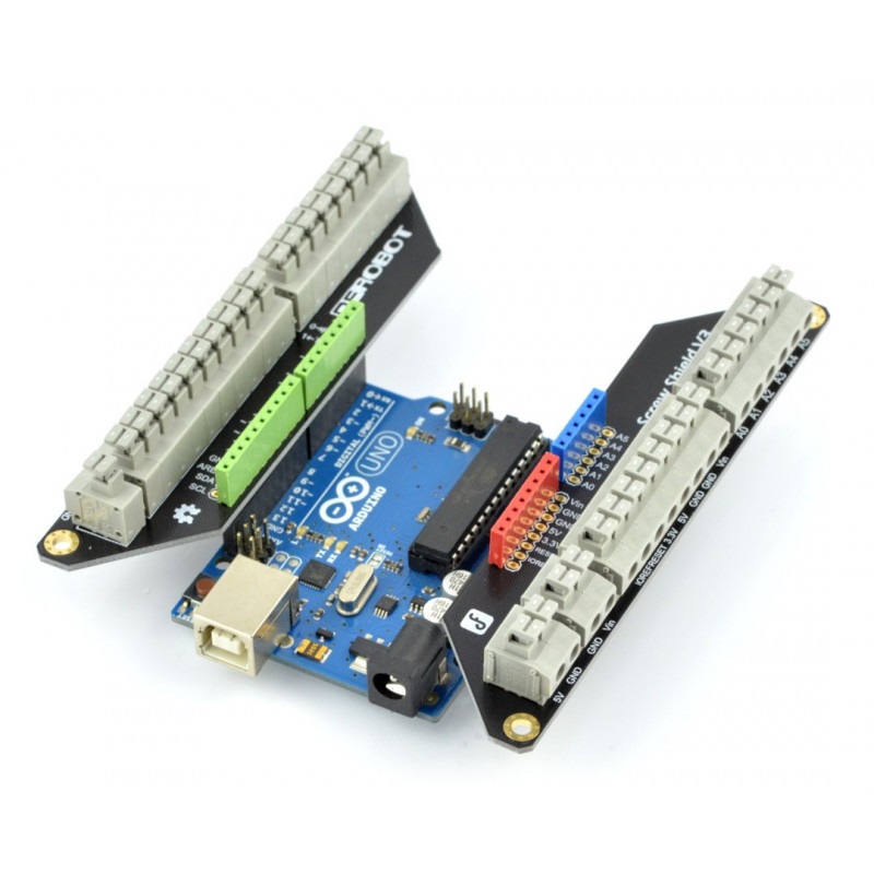 DFRobot ScrewShield V3 - złącza śrubowe dla Arduino