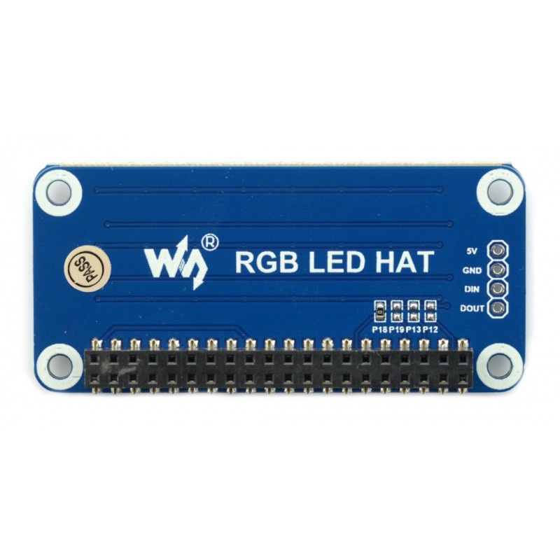 RGB LED Hat - nakładka do Raspberry Pi 3/2/Zero