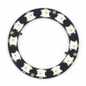 Pierścień LED RGB WS2812 5050 x 12 diod - 50mm Pierścień LED RGB WS2812 5050 x 12 diod - 50mm - zdjęcie 1