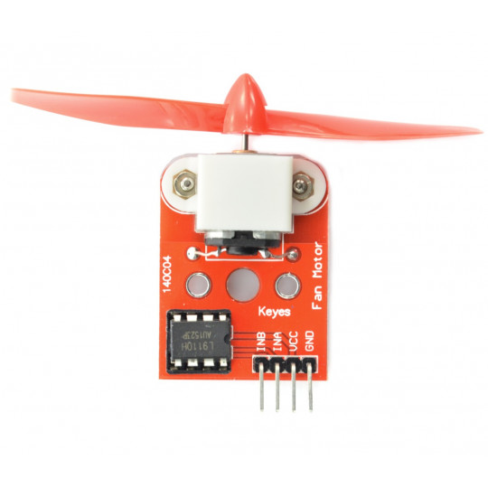 Вентилятор з двигуном + контролер L9110