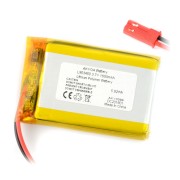 Akumulator Li-Pol Akyga 1600mAh 1S 3.7V - złącze JST-BEC + gniazdo