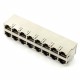 Listwa 2x8 RJ45 - ekranowana - pozłacane styki Listwa 2x8 RJ45 - ekranowana - pozłacane styki