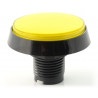 Big Push Button 6cm - żółty- pochyły - zdjęcie 2