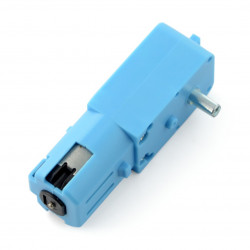 Silnik DC z przekładnią 1:90 3-6V z pojedynczym wałem - Bi-Metal