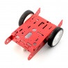 Red chassis 2WD 2-kołowe, metalowe podwozie robota z napędem - zdjęcie 1