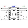 Konwerter poziomów logicznych 3,3V / 5V I2C UART SPI - zdjęcie 4