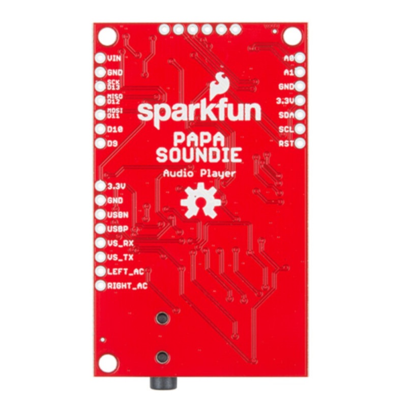 SparkFun Papa Soundie Audio Player - odtwarzacz audio OGG/WAV