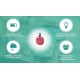 NotiOne Play - lokalizator Bluetooth z buzzerem i przyciskiem - malinowy NotiOne Play - lokalizator Bluetooth z buzzerem i przyciskiem - malinowy