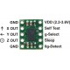MMA7361L Akcelerometr 3-osiowy 1,5/6g MMA7361L Akcelerometr 3-osiowy 1,5/6g
