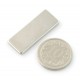 Magnes neodymowy prostokątny - 25x10x2mm Magnes neodymowy prostokątny - 25x10x2mm