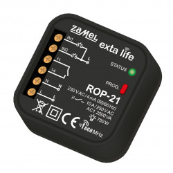 Exta Life - Radiowy odbiornik puszkowy 1-kanałowy 230V - ROP-21