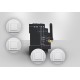 Exta Life - Radiowy odbiornik modułowy 4-kanałowy 230V DIN - ROM-24 Exta Life - Radiowy odbiornik modułowy 4-kanałowy 230V DIN - ROM-24