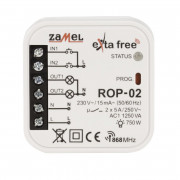 Exta Free - Radiowy odbiornik puszkowy 2-kanałowy 230V - ROP-02