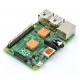 Zestaw radiatorów do Raspberry Pi z taśma termoprzewodzącą Zestaw radiatorów do Raspberry Pi z taśma termoprzewodzącą