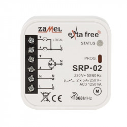 Exta Free - Sterownik rolet dopuszkowy - SRP-02