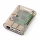 Obudowa Raspberry Pi Model 3B+/3B/2B - szara Obudowa Raspberry Pi Model 3B+/3B/2B - szara
