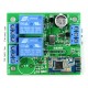 Moduł przekaźników 2 kanały + Bluetooth 4.0 BLE - styki 10A/250V - cewka 5V Moduł przekaźników 2 kanały + Bluetooth 4.0 BLE - styki 10A/250V - cewka 5V