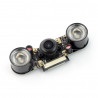 Kamera nocna 5MPx - rybie oko 160° - dla Raspberry Pi - ODSEVEN - zdjęcie 1