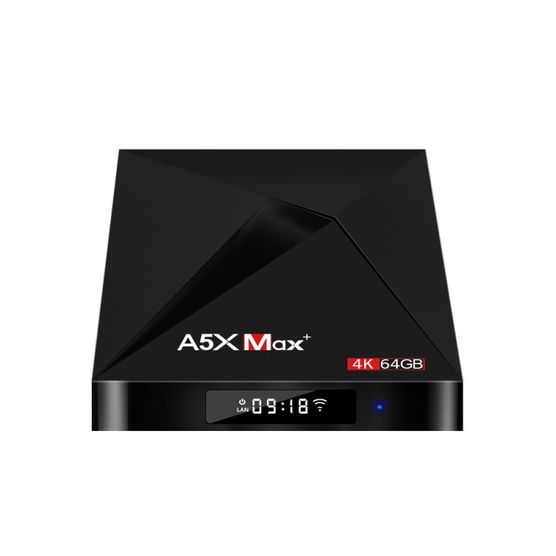 Android 8 Smart TV Box A5X MAX Plus 4GB RAM / 64GB ROM