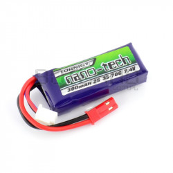 Pakiet LiPol Turnigy nano-tech 300mAh 35C 2S 7.4V