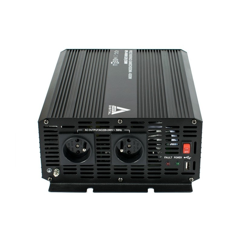 Przetwornica napięcia AZO Digital 12 VDC / 230 VAC IPS-4000 4000W