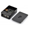 Zestaw Raspberry Pi 3 B+ WiFi + obudowa RS Pro Plus z klapką - czarna - zdjęcie 3