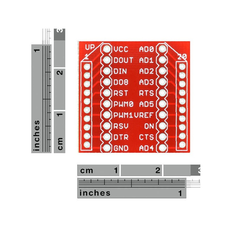 Adapter PCB XBee