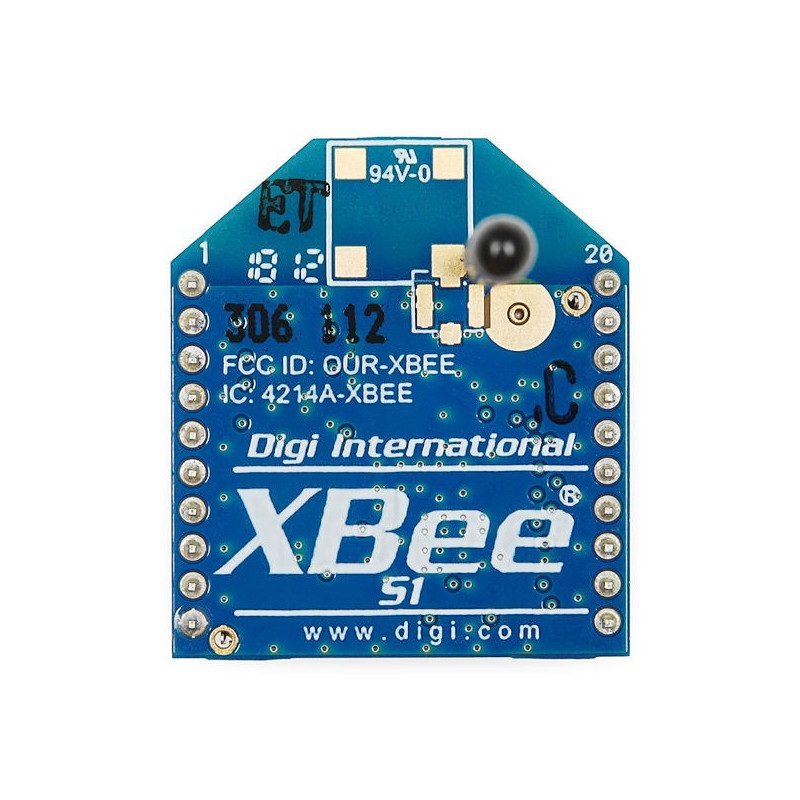 Moduł XBee 802.15.4 1mW Series 1 - U.FL Connection