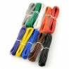 Zestaw przewodów drucianych PVC  - Velleman K/MOWM - 10 kolorów - 60m - zdjęcie 2