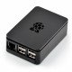 Zestaw Raspberry Pi 3 B+ WiFi + obudowa RS Pro Plus z klapką + zasilacz Zestaw Raspberry Pi 3 B+ WiFi + obudowa RS Pro Plus z klapką + zasilacz