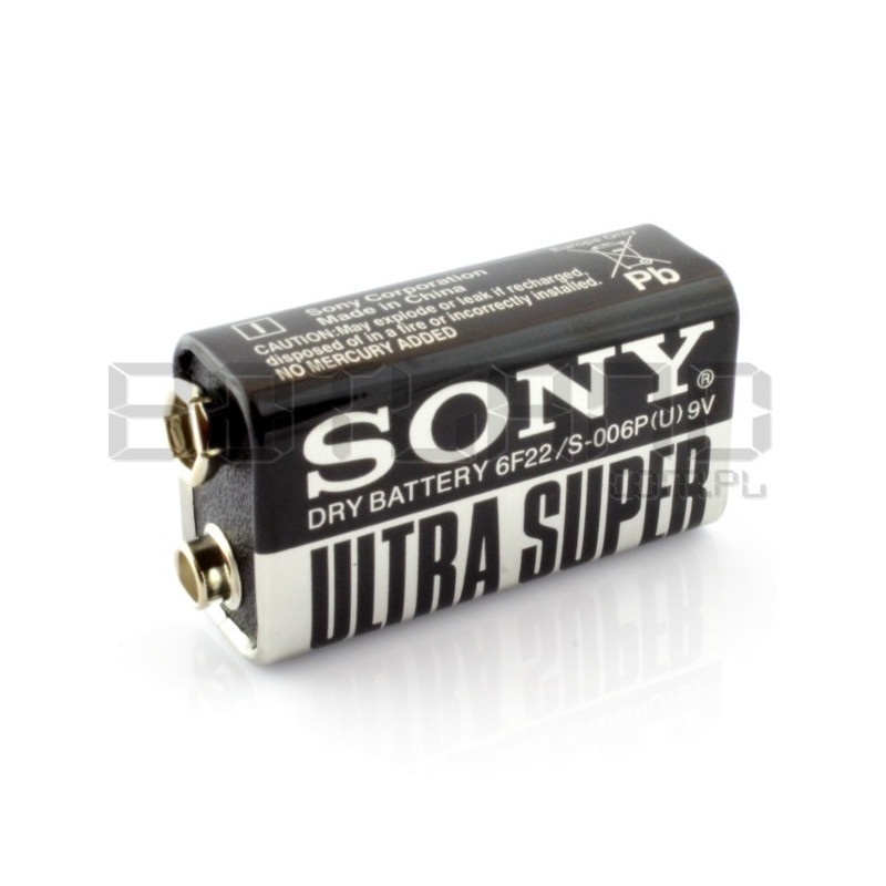 Bateria Sony 6F22 9V