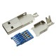 Wtyk USB 3.0 typ A - na przewód Wtyk USB 3.0 typ A - na przewód