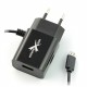 Zasilacz Ampere ATCMU24B microUSB + USB 2,4A - czarny Zasilacz Ampere ATCMU24B microUSB + USB 2,4A - czarny